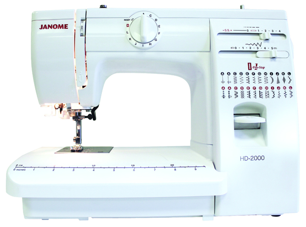 Janome HD2000 sewing machine at K-W Sewing Machines in Kitchener